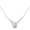Thumbnail Image 0 of Love + Be Loved Diamond Necklace 1/10 ct tw Sterling Silver 18"