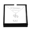 Thumbnail Image 1 of Elephant Necklace with Diamonds Sterling Silver
