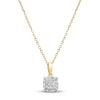 Thumbnail Image 0 of Diamond Necklace 1/10 ct tw 10K Yellow Gold 18"