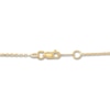 Thumbnail Image 2 of Diamond Necklace 1/10 ct tw 10K Yellow Gold 18"