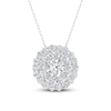 Thumbnail Image 1 of KAY Lab-Grown Diamonds Necklace 1-1/4 ct tw 14K White Gold 18"