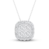 Thumbnail Image 1 of KAY Lab-Grown Diamonds Necklace 1/2 ct tw 14K White Gold 19"