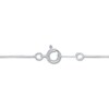 Thumbnail Image 3 of Certified Diamond Solitaire Necklace 1/2 ct tw 14K White Gold 18" (I/VS2)