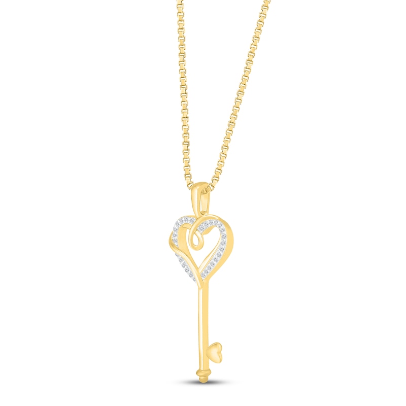 The Key Necklace - 10K Gold