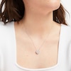 Thumbnail Image 4 of KAY Lab-Grown Diamonds Heart Necklace 1 ct tw 14K White Gold 18"