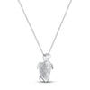 Thumbnail Image 2 of Gift Boxed Turtle Necklace Sterling Silver 16"