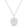 Thumbnail Image 1 of Gift Boxed Helping Hands Necklace Sterling Silver 18"