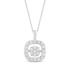 Thumbnail Image 0 of Unstoppable Love Diamond Necklace 1/3 ct tw Round-Cut 10K White Gold 19"