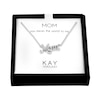 Thumbnail Image 3 of "Mom" Necklace with Diamonds Sterling Silver