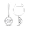 Thumbnail Image 0 of Unstoppable Love Diamond Earrings 3/8 ct tw Round-cut 10K White Gold