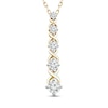XO from KAY Diamond Necklace 1/2 ct tw Round-cut 10K Yellow Gold 18"