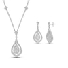 Thumbnail Image 1 of Diamond Boxed Set 1 ct tw Round-cut Sterling Silver