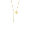 Thumbnail Image 2 of Godiva x Le Vian Diamond Heart Necklace 3/8 ct tw 14K Honey Gold 19"