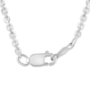 Thumbnail Image 5 of Diamond Infinity Circle Necklace 1/6 ct tw Round-cut Sterling Silver 18"