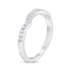 Thumbnail Image 1 of THE LEO First Light Round-Cut Diamond Wedding Band 1/5 ct tw 14K White Gold