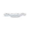 Thumbnail Image 2 of THE LEO First Light Round-Cut Diamond Wedding Band 1/5 ct tw 14K White Gold
