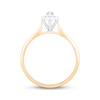Thumbnail Image 2 of Adore His & Hers Marquise-Cut Diamond Engagement Ring 1/4 ct tw 10K Two-Tone Gold
