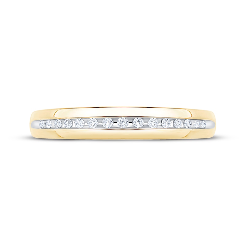 Main Image 7 of Adore Diamond Wedding Band 1/15 ct tw 10K Yellow Gold