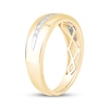 Thumbnail Image 9 of Adore Men's Diamond Wedding Band 1/6 ct tw 10K Yellow Gold