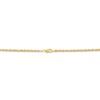 Thumbnail Image 3 of Semi-Solid Glitter Rope Chain Necklace & Bracelet Set 2.4mm 14K Yellow Gold