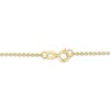 Thumbnail Image 5 of Baguette & Round-Cut Diamond Cross Necklace 1/3 ct tw 10K Yellow Gold 18"