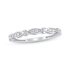 Thumbnail Image 1 of Lab-Grown Diamonds Anniversary Band 1/15 ct tw 10K White Gold