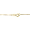 Thumbnail Image 5 of Diamond Draped Cross 1/20 ct tw 10K Yellow Gold 18"
