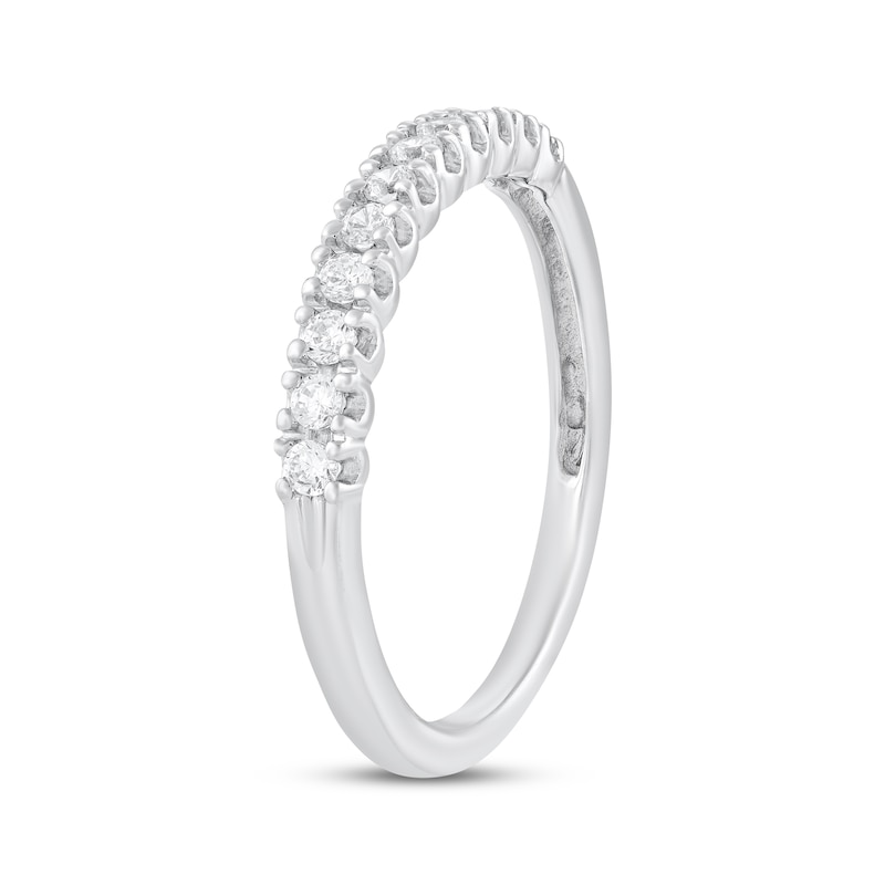 Main Image 2 of Adore Diamond Anniversary Ring 1/4 ct tw 10K White Gold