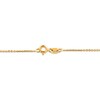 Thumbnail Image 4 of Diamond Paperclip Pendant Necklace 1/15 ct tw 10K Yellow Gold