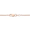 Thumbnail Image 3 of Diamond Double Heart Necklace 1/2 ct tw 10K Rose Gold 18"
