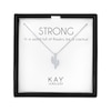 Thumbnail Image 1 of Diamond Accent Cactus Necklace Sterling Silver 18"