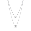 Thumbnail Image 1 of Cultured Pearl Double Strand Necklace Sterling Silver 18"