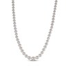 Thumbnail Image 1 of Cultured Pearl Graduating Strand Necklace 10K Yellow Gold 16"