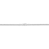 Thumbnail Image 3 of Glitter Rope Chain Necklace 1.95mm Hollow 14K White Gold 22"