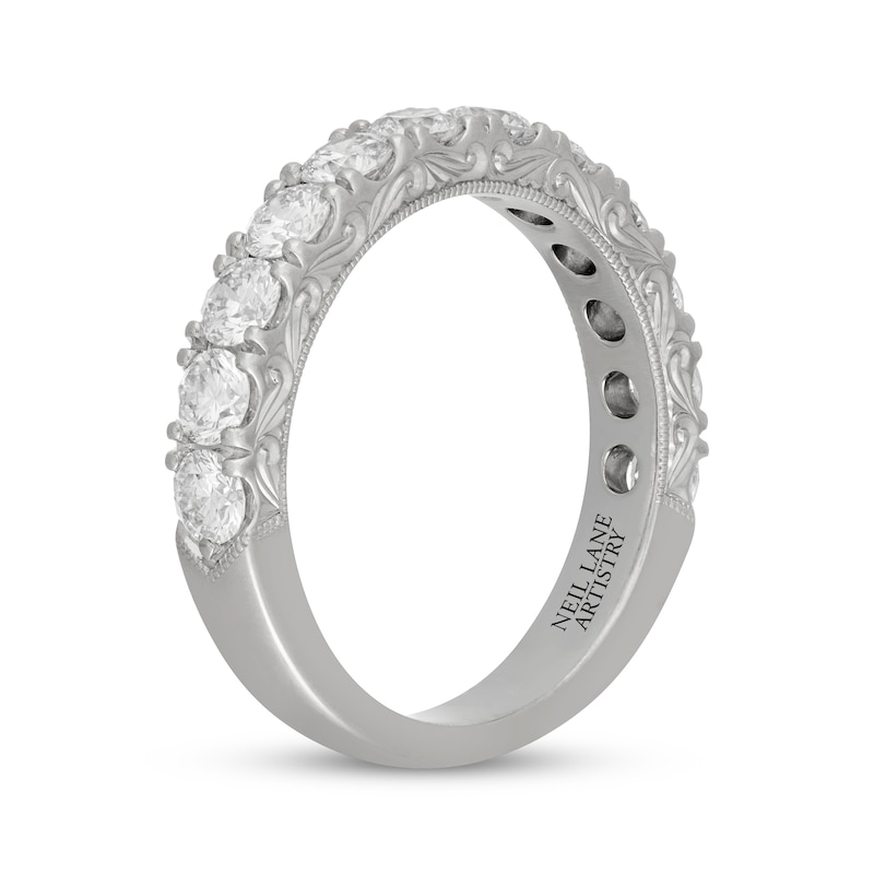 Main Image 2 of Neil Lane Artistry Heritage Lab-Grown Diamond Anniversary Ring 1-1/2 ct tw Platinum