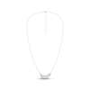 Thumbnail Image 3 of Adore Heirloom Certified Diamond Seven-Stone Curved Bar Necklace 1 ct tw Platinum 18"