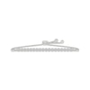 Thumbnail Image 1 of Multi-Diamond Bolo Bracelet 1/2 ct tw Sterling Silver 9.5"