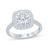 Thumbnail Image 1 of Adore Lab-Grown Diamonds Round-Cut Halo Engagement Ring 2-1/2 ct tw 14K White Gold