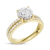 Thumbnail Image 2 of Lab-Grown Diamonds Round-Cut Hidden Halo Engagement Ring 2-1/2 ct tw 14K Yellow Gold