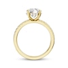 Thumbnail Image 4 of Lab-Grown Diamonds Round-Cut Hidden Halo Engagement Ring 2-1/2 ct tw 14K Yellow Gold