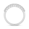 Thumbnail Image 3 of Adore Diamond Two-Row Anniversary Ring 1 ct tw 10K White Gold