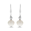 Thumbnail Image 2 of Cultured Pearl & Bead Drop Earrings Sterling Silver