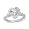 Thumbnail Image 1 of Neil Lane Artistry Heritage Heart-Shaped Lab-Grown Diamond Engagement Ring 2-1/4 ct tw 14K White Gold