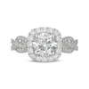 Thumbnail Image 3 of Neil Lane Artistry Heritage Round-Cut Lab-Grown Diamond Engagement Ring 2-3/8 ct tw 14K White Gold