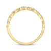 Thumbnail Image 3 of Adore Diamond Twist Anniversary Band 1/10 ct tw 10K Yellow Gold