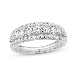 Adore Lab-Grown Diamonds Wedding Band 1 ct tw 14K White Gold