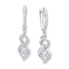 Thumbnail Image 1 of Unstoppable Love 1/10 ct tw Earrings Sterling Silver