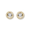 Unstoppable Love 1/4 ct tw Earrings 10K Yellow Gold