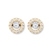 Unstoppable Love 1 ct tw Earrings 14K Yellow Gold