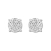 Thumbnail Image 1 of Diamond Earrings 1/10 ct tw Round-cut Sterling Silver